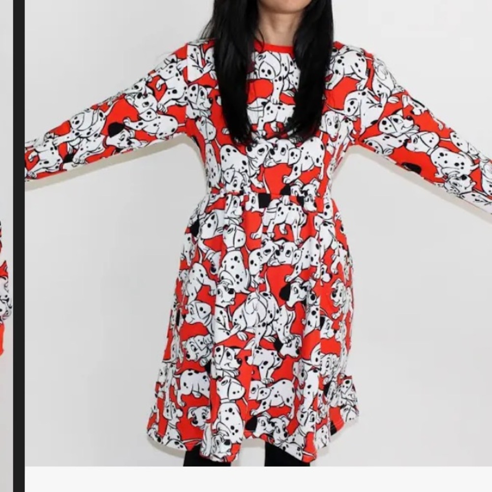 ISO-in search of Disney 101 dalmation red sweater dress